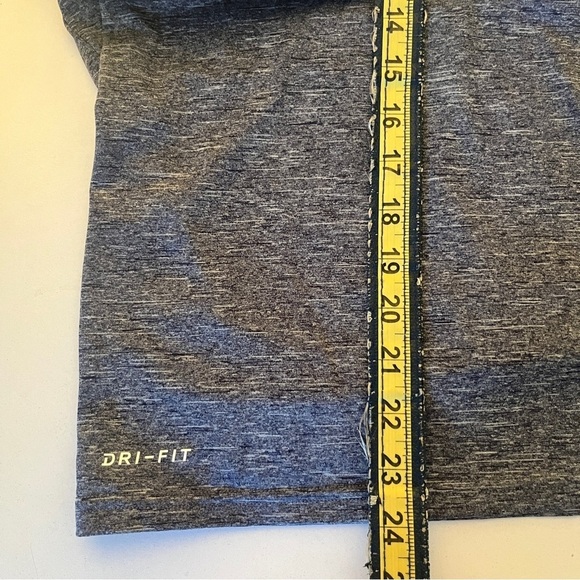 Nike Men's Dri-FIT UPF 40+ Hydroguard Swim Tee (Small, Blue Grey Heather) - Picture 8 of 8